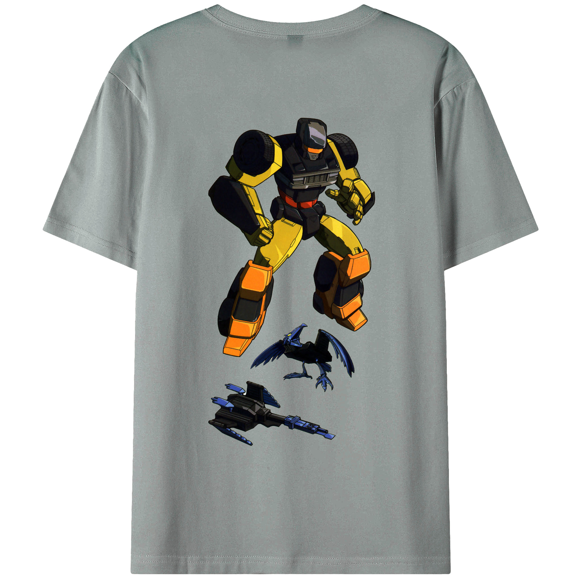 （画像用）  綿100％ メンズ半袖Tシャツ（バックプリント） 通気性